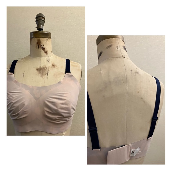 *Winter floral * sold out pattern of Knix Evolution bra. Reversible. Size 8 - Picture 3 of 13